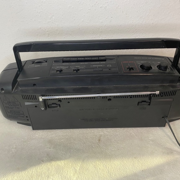 Vintage General Electric AM/FM Stereo/Cassette Recorder 3-5628A Tested Working - Picture 10 of 16